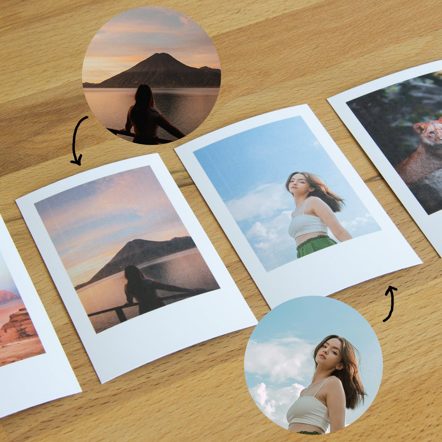 Pack 20 fotos Mini Retro - Misswood imx_personalized