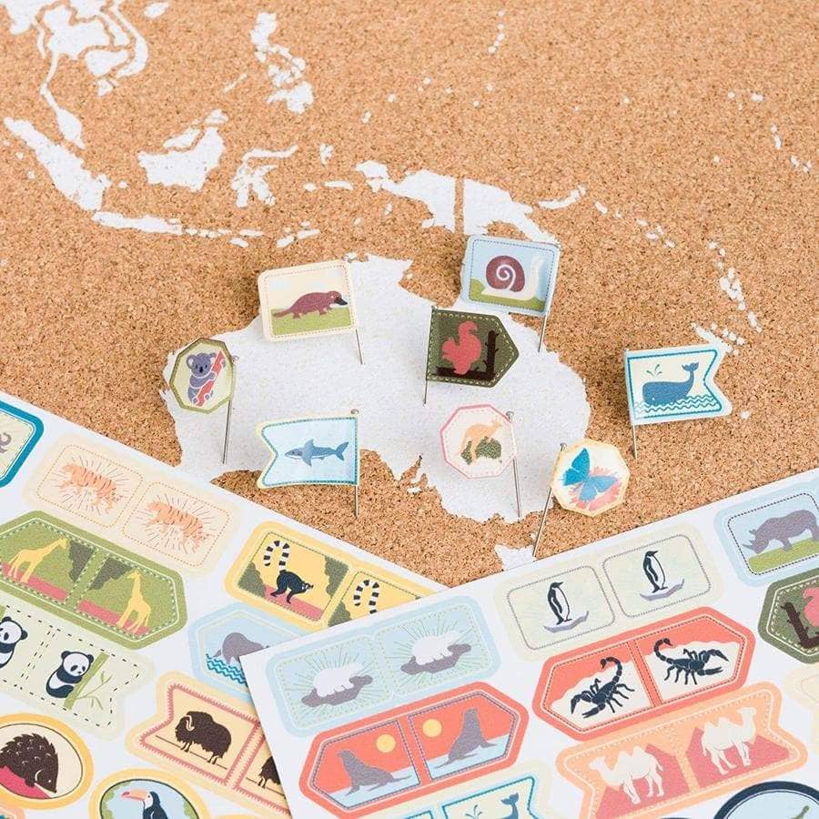 Banderitas Decorativas - Stickers Set - Misswood