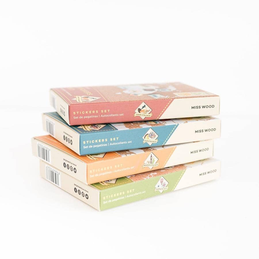 Banderitas Decorativas - Stickers Set - Misswood